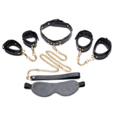 Elevate Your Submission - XR Brands Golden Bondage Collection Bondage Kits